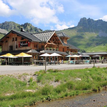 Chalet Hotel Vaccapark Le Praz de Lys Buitenkant foto