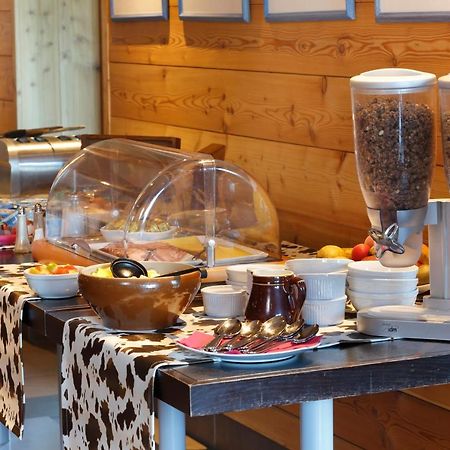 Chalet Hotel Vaccapark Le Praz de Lys Buitenkant foto