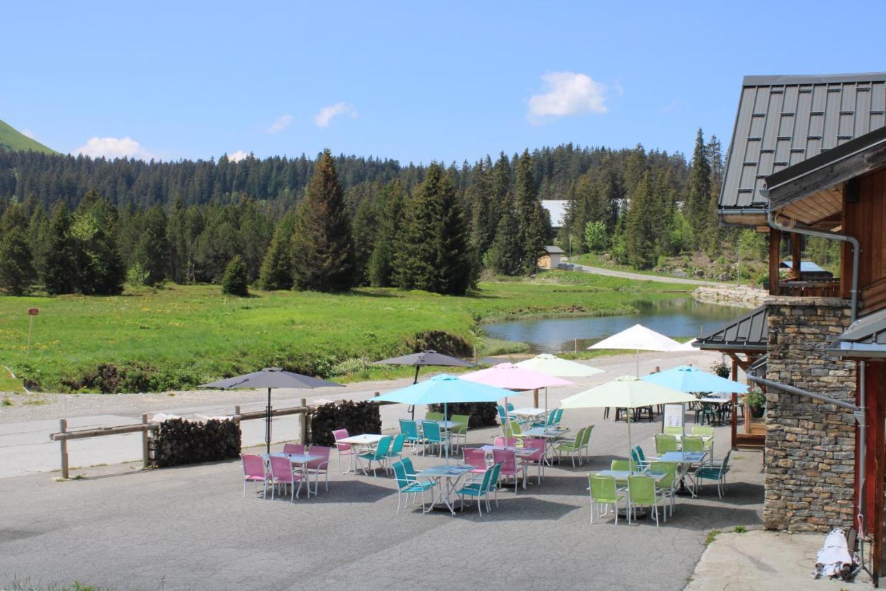 Chalet Hotel Vaccapark Le Praz de Lys Buitenkant foto