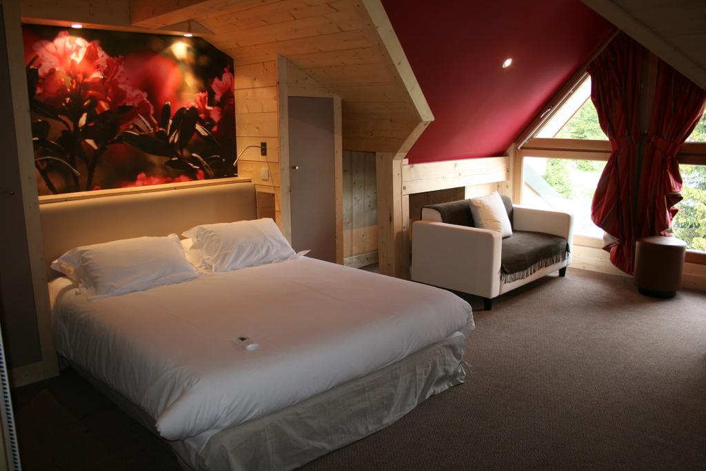 Chalet Hotel Vaccapark Le Praz de Lys Kamer foto