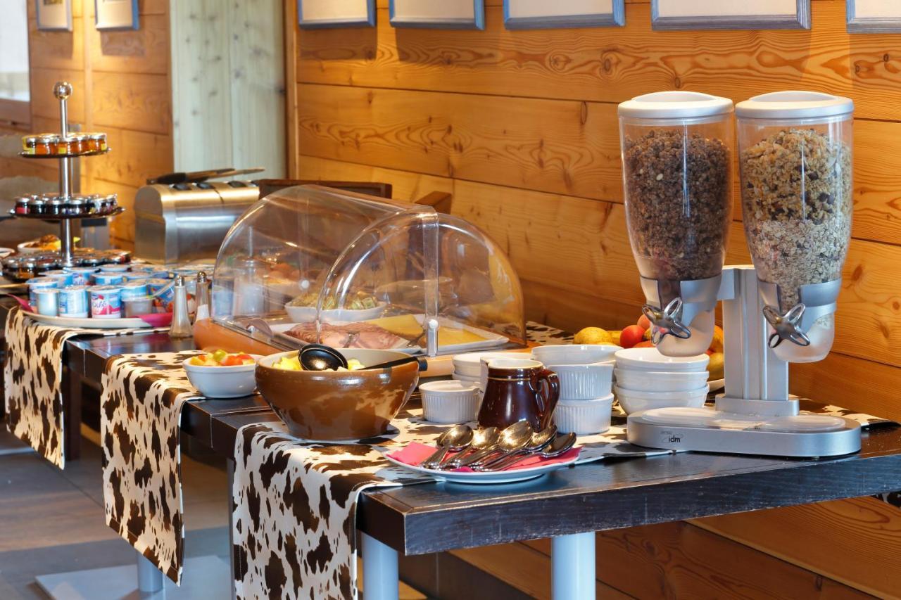 Chalet Hotel Vaccapark Le Praz de Lys Buitenkant foto