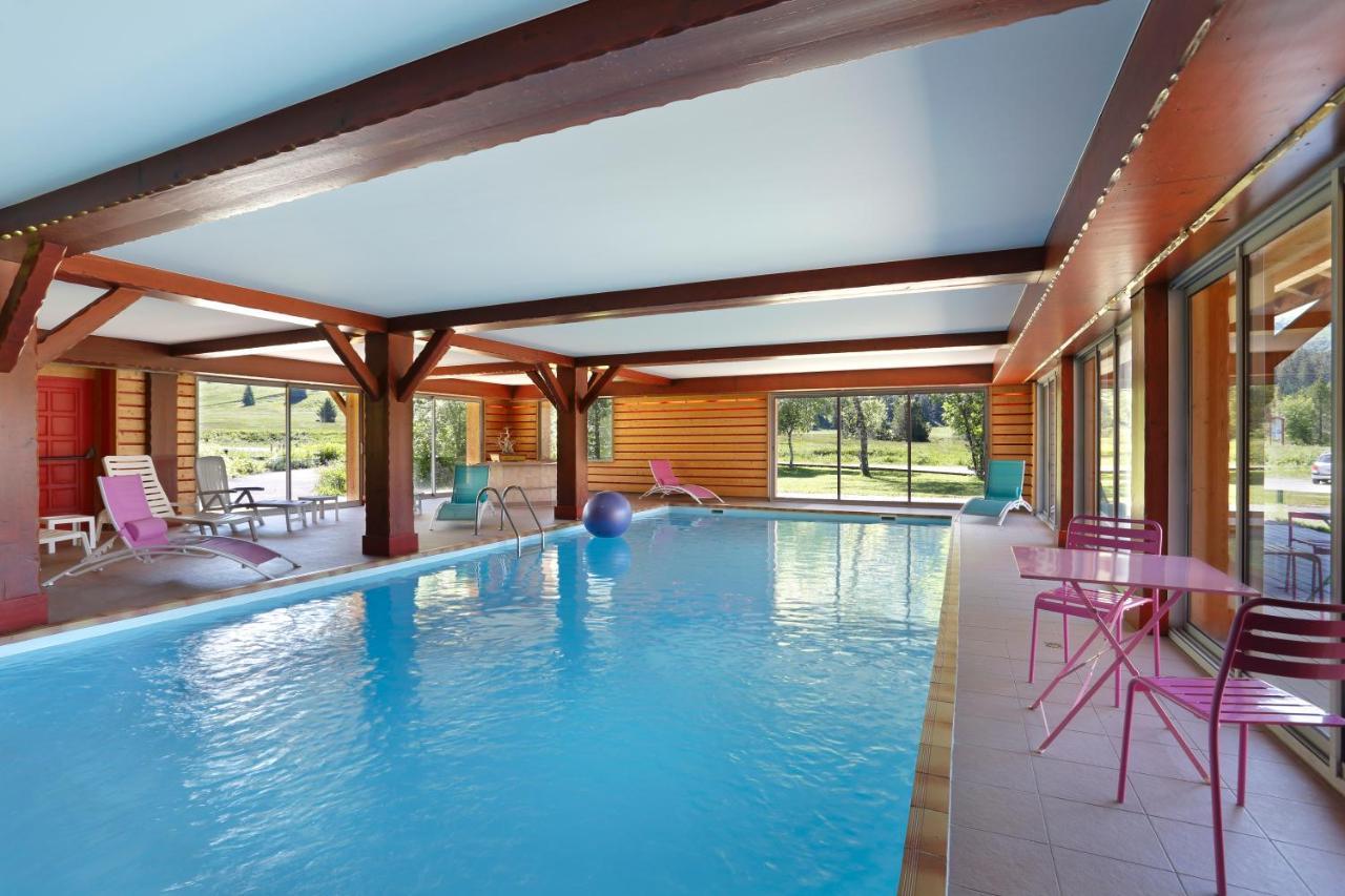 Chalet Hotel Vaccapark Le Praz de Lys Buitenkant foto